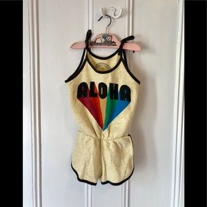 Tiny Whales ‘Aloha’ Romper Jumpsuit Sz2T⚡️